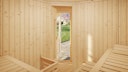 Vorschaubild Weka Blockbohlen Saunahaus Kurikka inkl. Elementsauna 28/68 mm