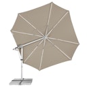 Vorschaubild doppler Pendelschirm PROTECT 400, Aluminium Grau / 100 % Polypropylen 220 g/m²