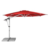 doppler Pendelschirm PROTECT 400, Aluminium Grau / 100 % Polypropylen 220 g/m²