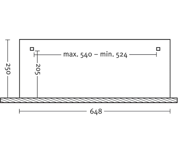 Skan Holz Terrassenüberdachung Ravenna aus Douglasie o. Mittelpfosten Breite 648 cm