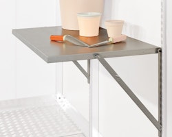 Biohort Klapptisch für CasaNova Metallgerätehaus