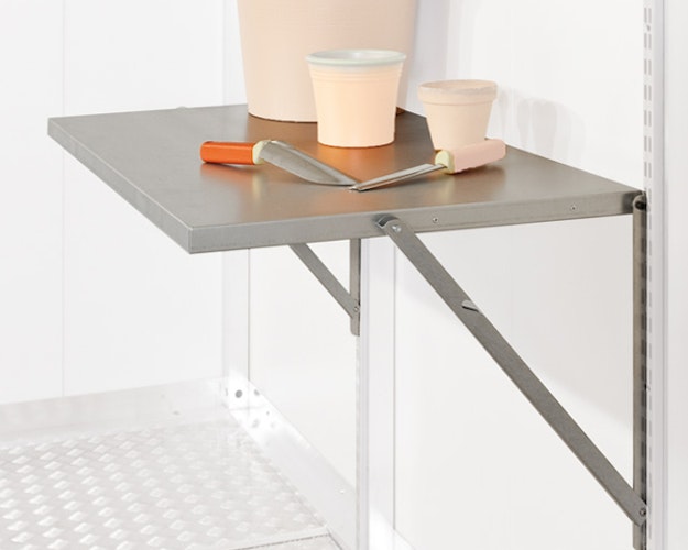 Biohort Klapptisch für CasaNova Metallgerätehaus