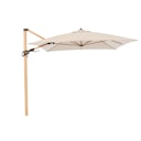 Vorschaubild doppler Pendelschirm ALU WOOD 300 x 220, Aluminium Esche-Optik / 100 % Polyester 180 g/m²