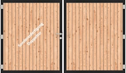 OSMO Verto Doppeltor auf Maß inkl. Beschlagset