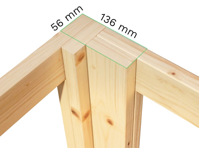 Bertilo Gartenhaus HPL 2 - 6 mm