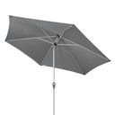 Vorschaubild doppler Mittelmastschirm ACTIVE 320 Auto-Tilt, Aluminium Silber / Polyester 180 g/m²