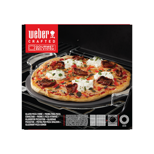 Weber CRAFTED glasierter Pizzastein - Gourmet BBQ System