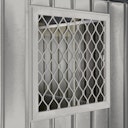 Vorschaubild Globel Seitenfenster 62x62 cm, silber metallic, für Skillion, Lean To, Dream