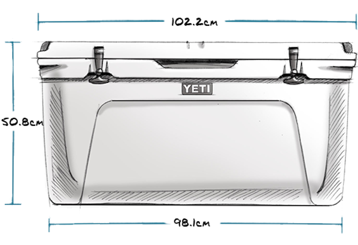 YETI Kühlbox TUNDRA 125 White