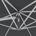 Vorschaubild doppler Pendelschirm EXPERT 300 x 300 cm, Aluminium Silber / 100 % Polypropylen 220 g/m²