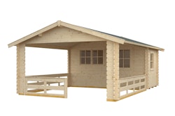 Skan Holz 28 mm Terrassenhaus 28-380 x 513 cm