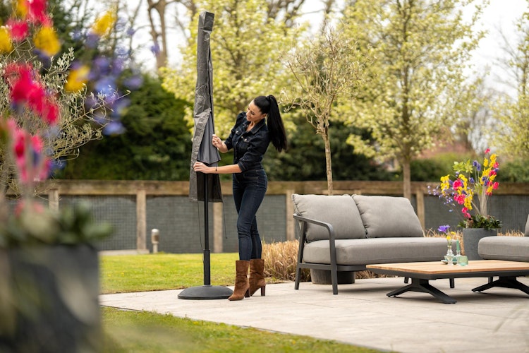 Winza Outdoor Covers Premium Schutzhülle für Marktschirm bis Ø 400 cm, 220 x 40 cm - Abverkauf