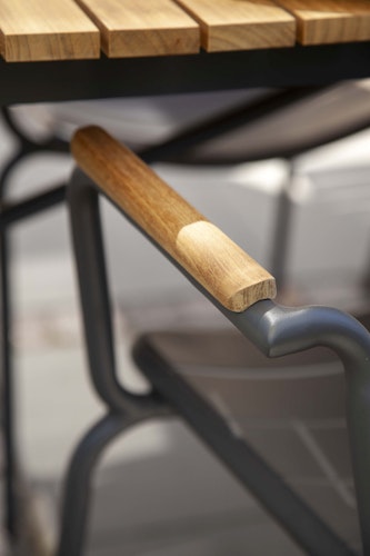 Cinas Stapelsessel PARC, Aluminium Anthrazit - Sonderaktion