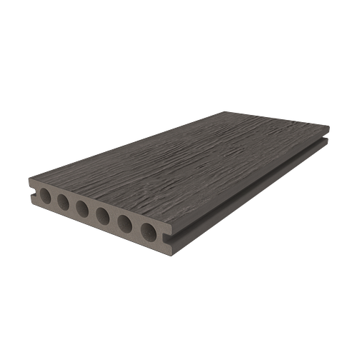 NewTechWood Deluxe Vintage WPC-Terrassendiele Hohlkammer Silver Gray  23 x 138 mm