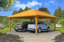 Vorschaubild Skan Holz Carport Taunus 634 x 634 cm