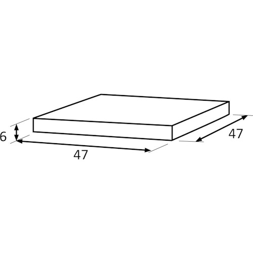 Siena Garden Sitzkissen / Hockerauflage ATRIA, 48 x 48 x 6 cm, 100 % Polyester - Abverkauf 