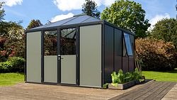 Vitavia Gerätehaus auf Gewächshausbasis Universum