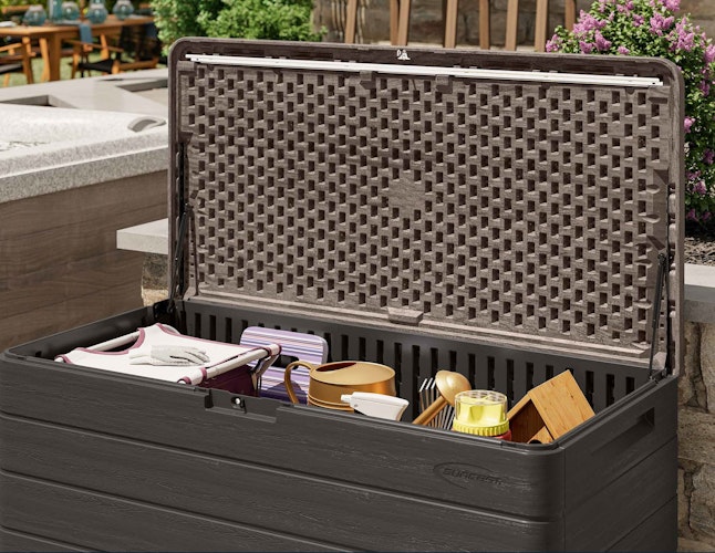 Suncast Kunststoff-Gartenbox 644 L