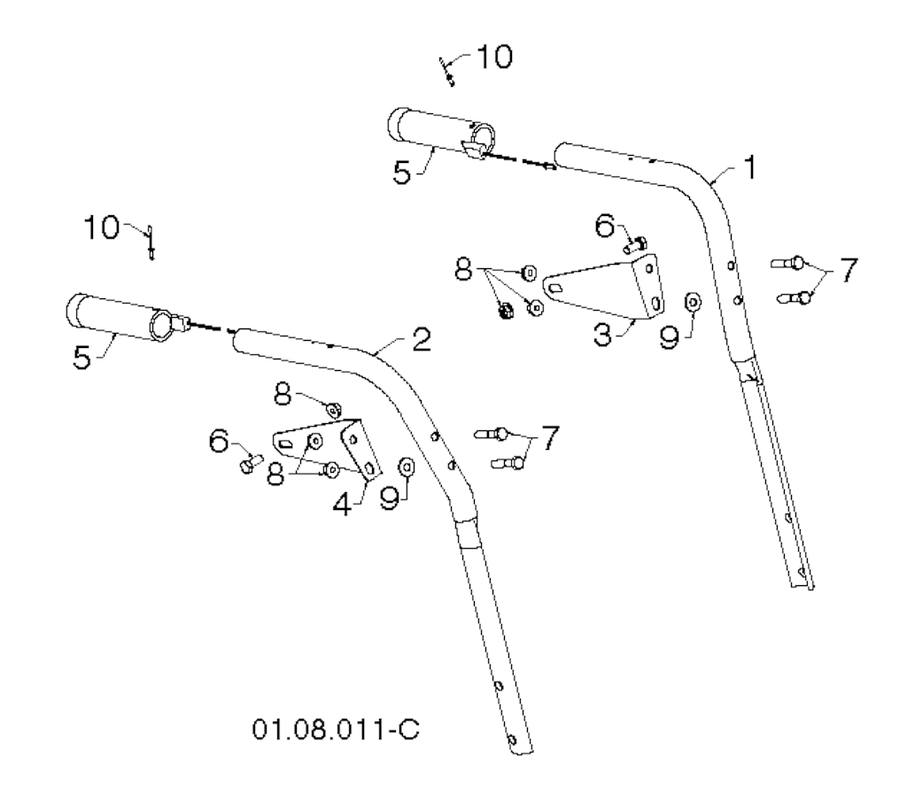 Explosionszeichnung Ersatzteile