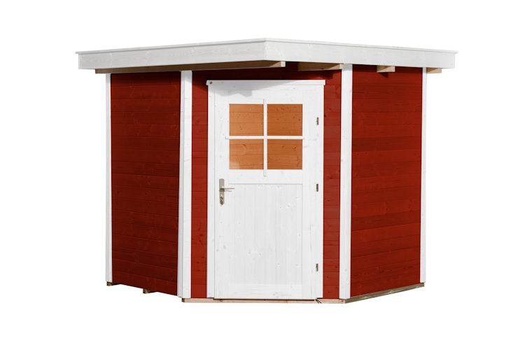 Weka 21 mm Gartenhaus 229 Eckhaus