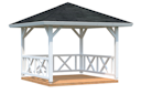 Vorschaubild Palmako Pavillon Betty 9,0 m²