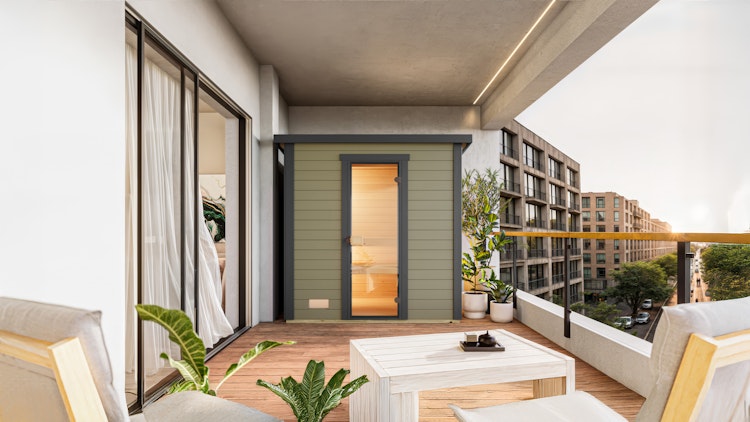 Weka Saunahaus Kaapi 2 - 40 mm