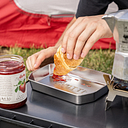 Vorschaubild SKOTTI PLADE Campingteller Edelstahl 1 Stück