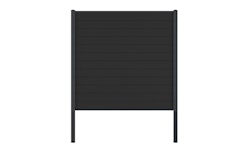 dz Alu Steckzaunelement VIDUAL Comp-Co WPC 140 für Pfosten 72/72 mmZubehörbild