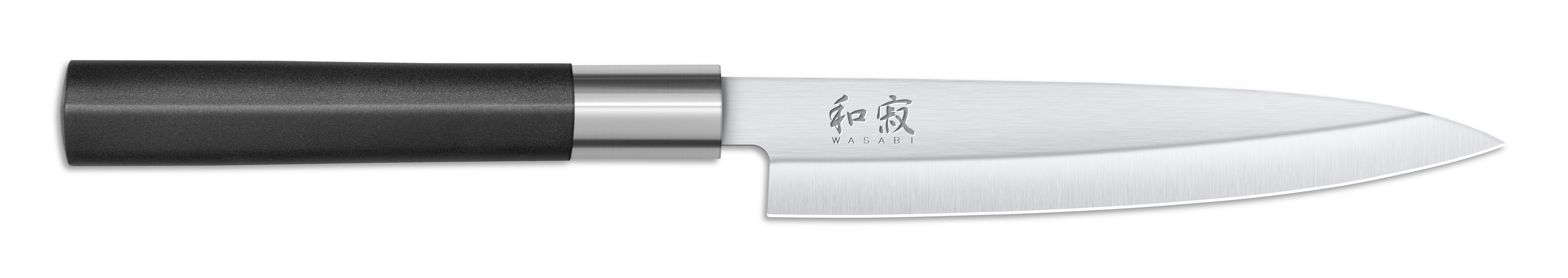 KAI Yanagiba Messer WASABI BLACK 6.25" (15,5 cm)