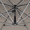 Vorschaubild doppler Pendelschirm EXPERT 400 Side, Aluminium Silber / 100 % Polypropylen 220 g/m²