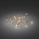 Vorschaubild Konstsmide Weihnachtsbeleuchtung  Micro LED Lichterkette kupferfarben Draht