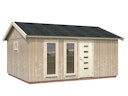 Vorschaubild Palmako Nordic+ Gartenhaus Charlotte 21,5 m² - 160 mm