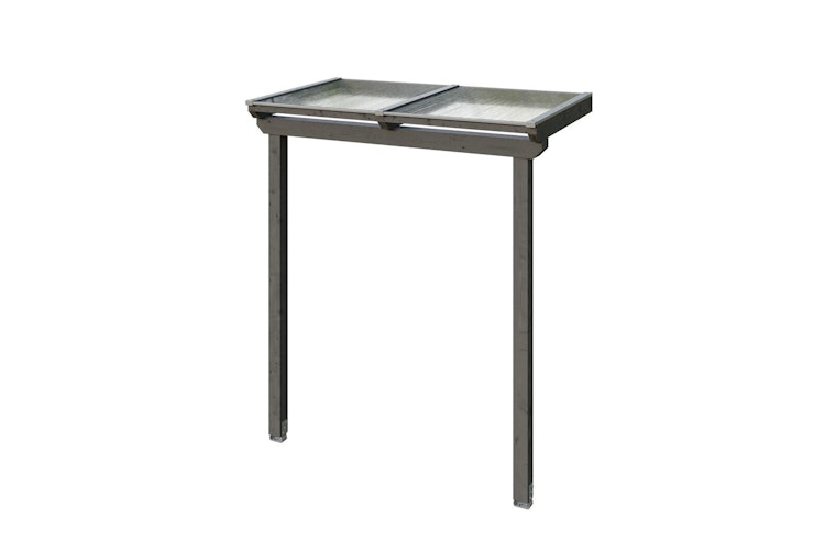 Skan Holz Pultdach Vordach Anklam