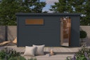 Vorschaubild Karibu Gartensauna Saunahaus Hytti 6