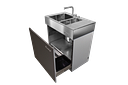 Vorschaubild Flammkraft Outdoor Modul Block L Waschbecken