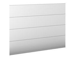 Biohort Sichtschutz zu DaVinci ohne Acrylglas Gr. 2m silber-metallic B138922