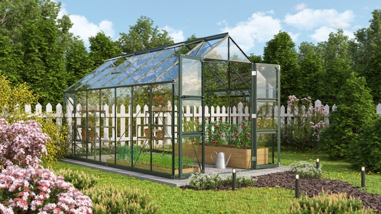 Vitavia Gewächshaus Domus 11500 inkl. 4 Dachfenstern - 11,5 m²