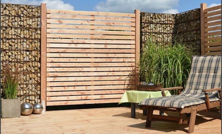 OSMO Sichtblende Rhombus Typ A 890 x 1790 mm Durchblick 17 mm -Verschiedene Ausführungen