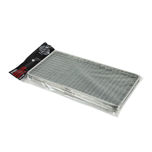 Yakiniku Einweg Grillroste Shichirin Eckig 10 Stück