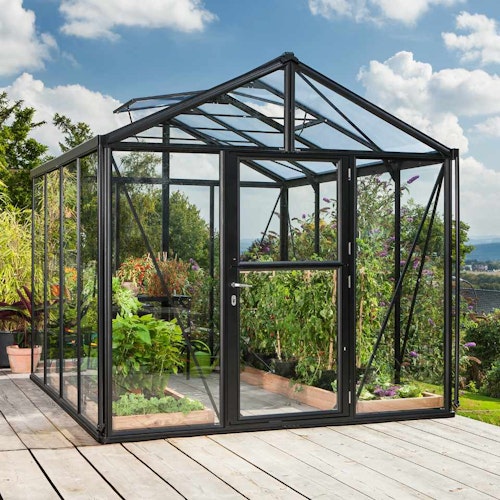 Vitavia Gewächshaus Zeus 8100 inkl. 2 Dachfenstern - 8,1 m²