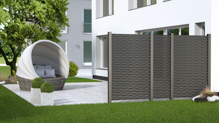 TraumGarten SYSTEM Flow 3D-Design Rechteck 120x180 cm