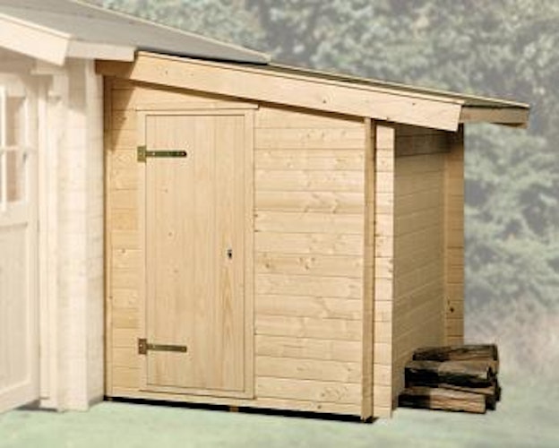 Weka Anbauschuppen für 28 mm und 45 mm Wandstärke