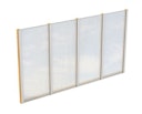 Vorschaubild Skan Holz Seitenwände aus Polycarbonat für Terrassendach (freistehend)