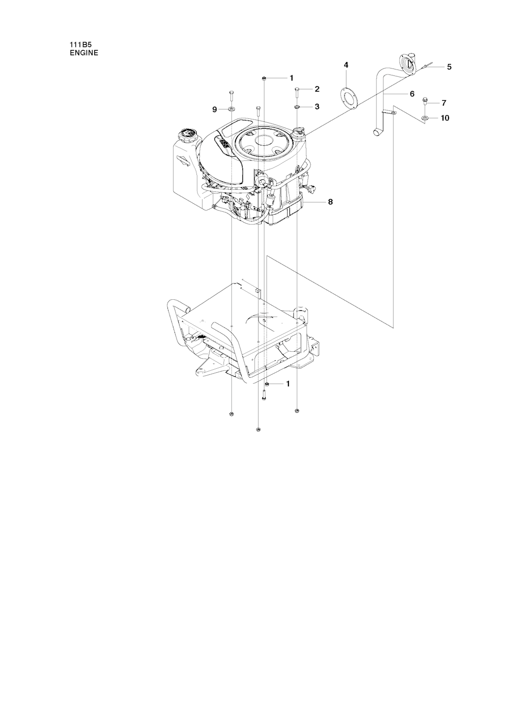 Explosionszeichnung Ersatzteile