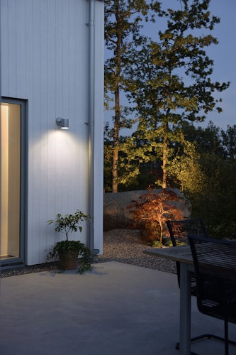 Konstsmide Wandleuchte Ull, galvanisiert, LED 1x8W (592-320)