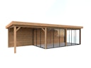 Vorschaubild Palmako Carport/Pavillon Connect Lenna 24,9 m² Set 418 Slide