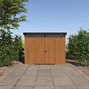 Vorschaubild NewTechWood WPC Gartenhaus Cella 1010 mit Doppeltür - 21 mm