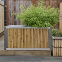 Vorschaubild BambusBASIS Hochbeet - Profile Edelstahl