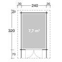 Vorschaubild Wolff Finnhaus Blockbohlenhaus Britta 34-A/C
