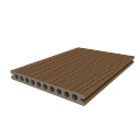Vorschaubild NewTechWood Gigante Vintage WPC-Terrassendiele Hohlkammer Teak  23 x 210 mm